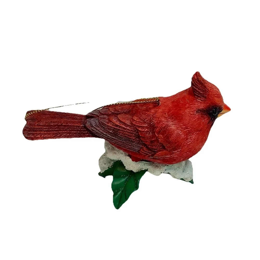 Danbury Mint Cardinal Songbird Christmas Ornament 4